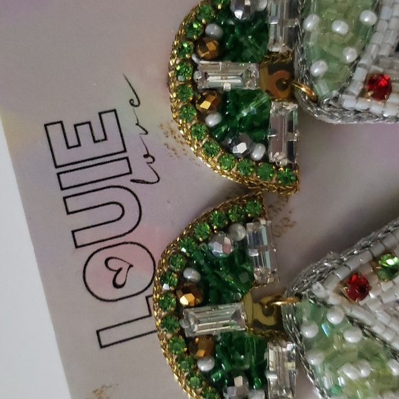 One Tequila Beaded Earrings - Picture 2 of 6